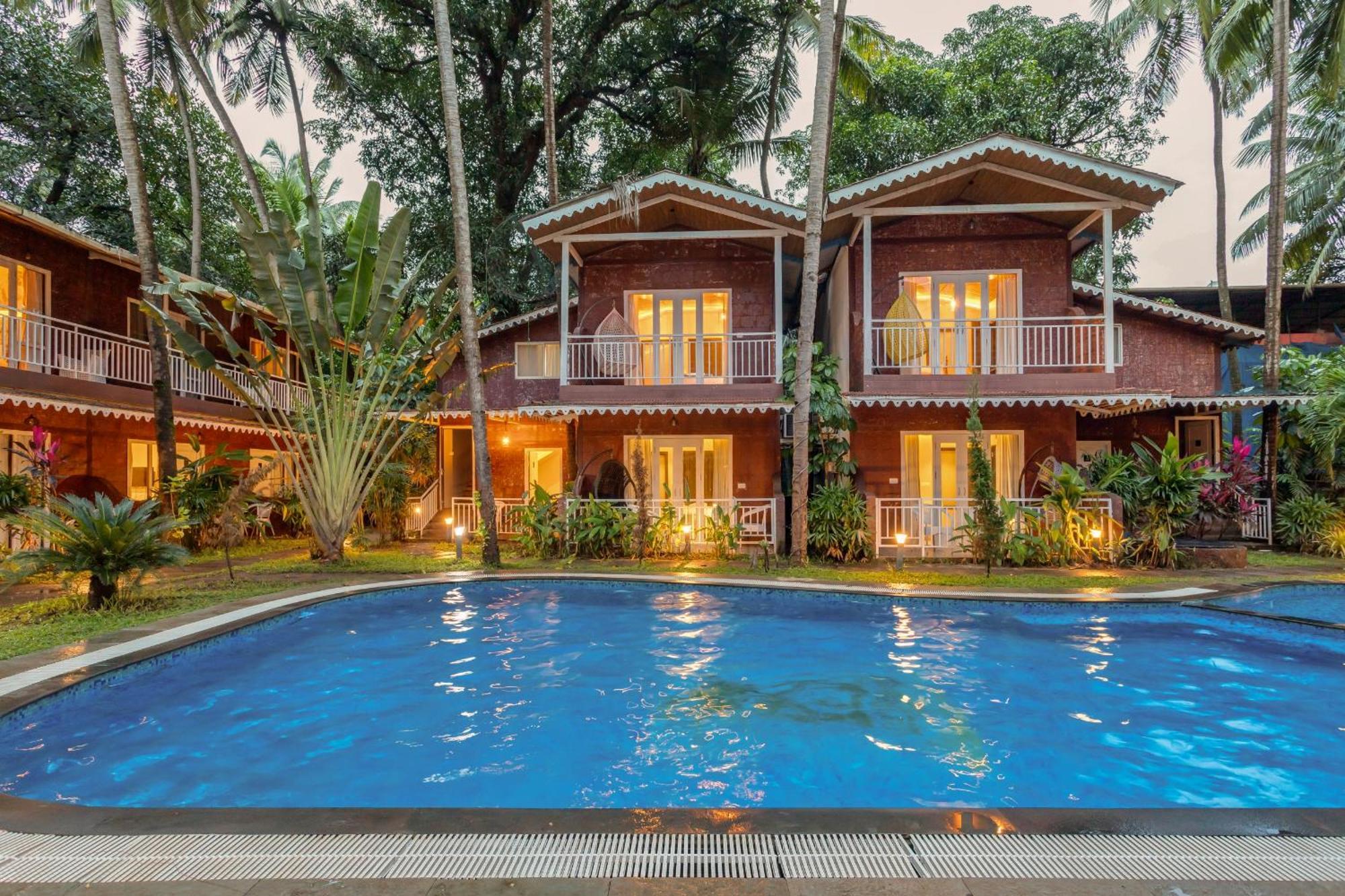 Skon Morjim Beach Resort By Orion Hotels Goa Velha Esterno foto