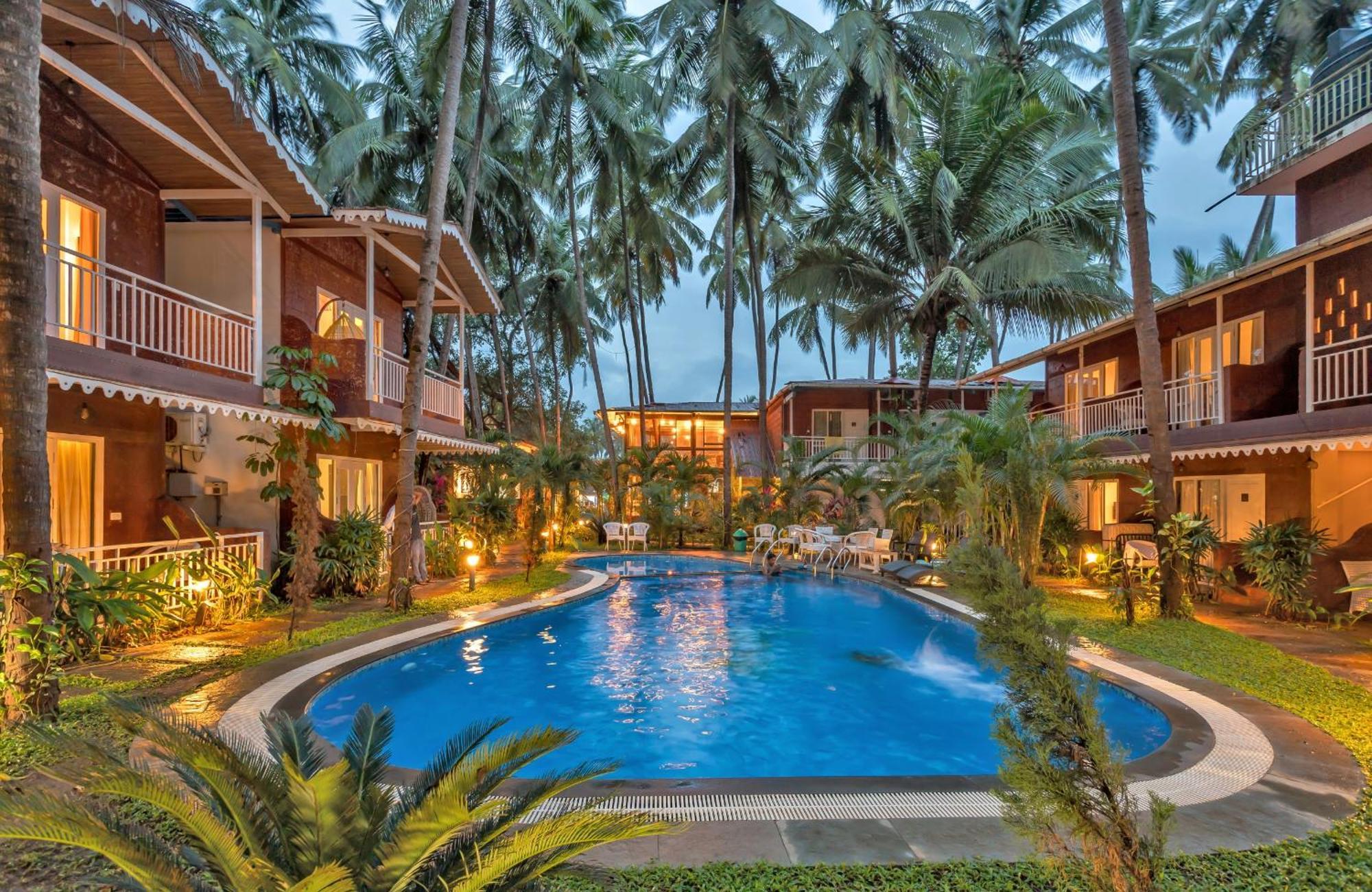 Skon Morjim Beach Resort By Orion Hotels Goa Velha Esterno foto